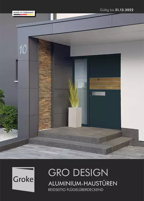 Groke Haustüren Katalog - Gro Design Aluminium Haustüren